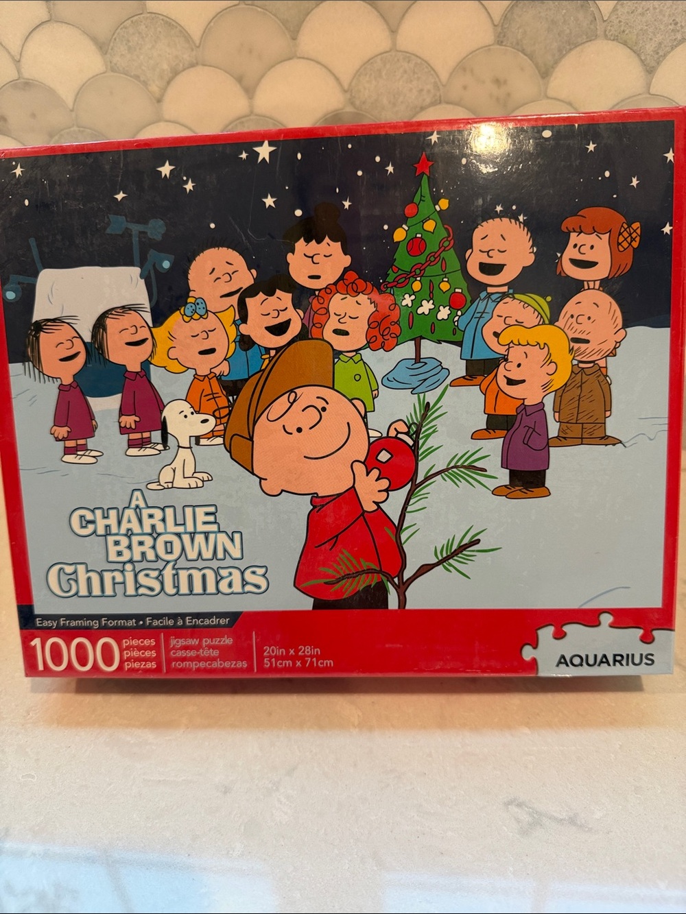Charlie Brown Christmas 1000-Piece Puzzle